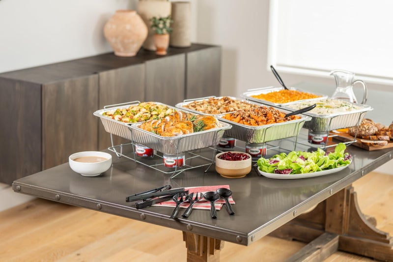 Sterno Fuel Cans - 6-Hour Burn, (6-Pack) Professional Safe Warmers for Food Trays & Buffet Set Chafing Dishes - Reusable Gel Burners, Twist Chafer Canned Heat, Handy Wick - Image 3