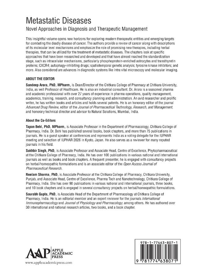 Metastatic Diseases: Novel Approaches in Diagnosis and Therapeutic Management  - Image 2