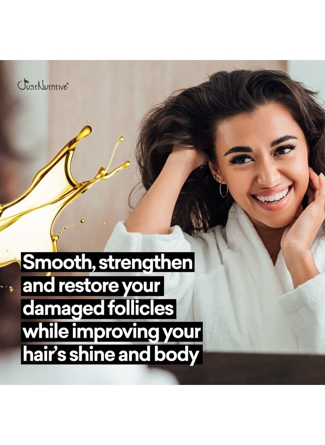 Just Nutritive Hair Loss Shampoo | Hair Regrowth Shampoo For Thinning Hair | Hair Growth Product For Men and Women | Just Nutritive | 16 Oz  - Image 2