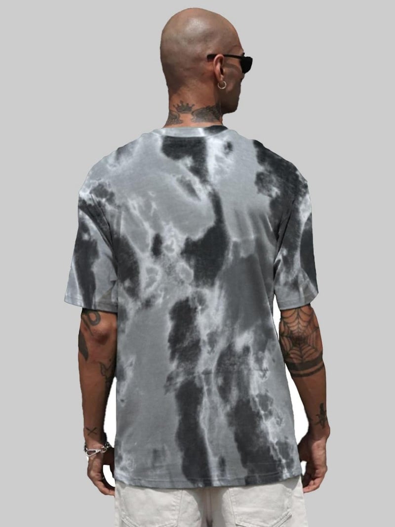 LEOTUDE Couple Combo Oversized T-Shirt Mens & Women’s Tshirt (PO2_FS306_Gry_L_FS306_Gry_M_Grey0) - Image 5