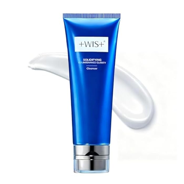 +WIS+ Gentle Face Wash with Skin-Friendly Amino Acids, Hydrating Facial Cleanser With Hyaluronic Acid, Daily Facial Cleansing Wash For Dry Skin, Safe on Sensitive Skin (3.52 fl.oz) - Image 1