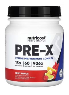Performance Pre X Xtreme Pre Workout Complex Fruit Punch 2 Lb 906 G