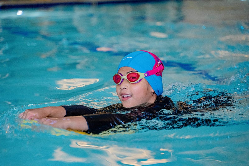FINIS DragonFly Goggles - Kids Swim Goggles for Ages 4-12 with UV Protection, Buoyant Neoprene Strap, and Durable Lenses - PVC- and Latex-Free - Scales - Image 4
