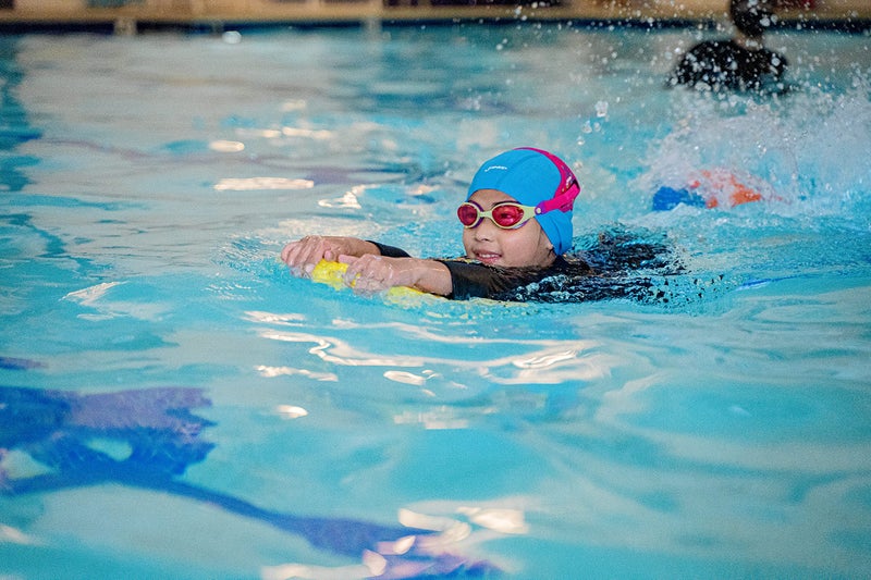 FINIS DragonFly Goggles - Kids Swim Goggles for Ages 4-12 with UV Protection, Buoyant Neoprene Strap, and Durable Lenses - PVC- and Latex-Free - Scales - Image 3