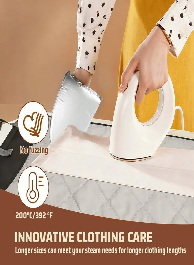 Could Spark Over The Door Steamer Pad With Heat-Resistant Glove Steamer Board for Clothes Hanging Ironing Board Over The Door Portable Ironing Mat for Home And Travel Use - Image 5