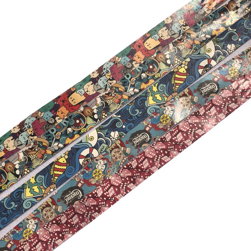 Zarsia'S New Frosted Printed Sweat-Absorbent Band, Colorful Mesh Badminton Racket Hand Gel, Dry Anti-Slip Anti-Sweat Band 3Cm - Image 5