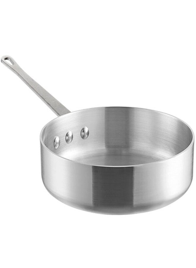 TrueCraftware- 3 Qt. Aluminum Sauté Pan 3.5mm Thickness- Cooking Pan Chef Cooking Pan Frying Pan Skillet for Home and Restaurant Cookware NSF Certified Dishwasher Safe - Image 5