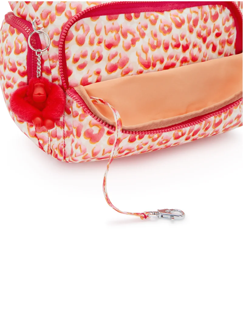 كيبلينغ GabbLarge Crossbody Bag with Adjustable Straps Latin Cheetah-I65256LX