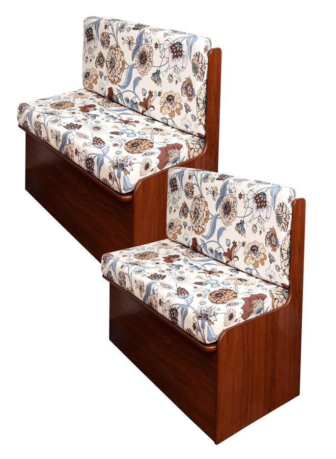 KRFOONN RV Dinette Cushion Covers Stretch Camper Cushions Cover Replacement Couch Cushion Slipcovers Washable Loveseat Slipcovers for Travel Trailer Couch Includes 2 Backrest Cover & 2 Bench Cover, 06 - Image 1