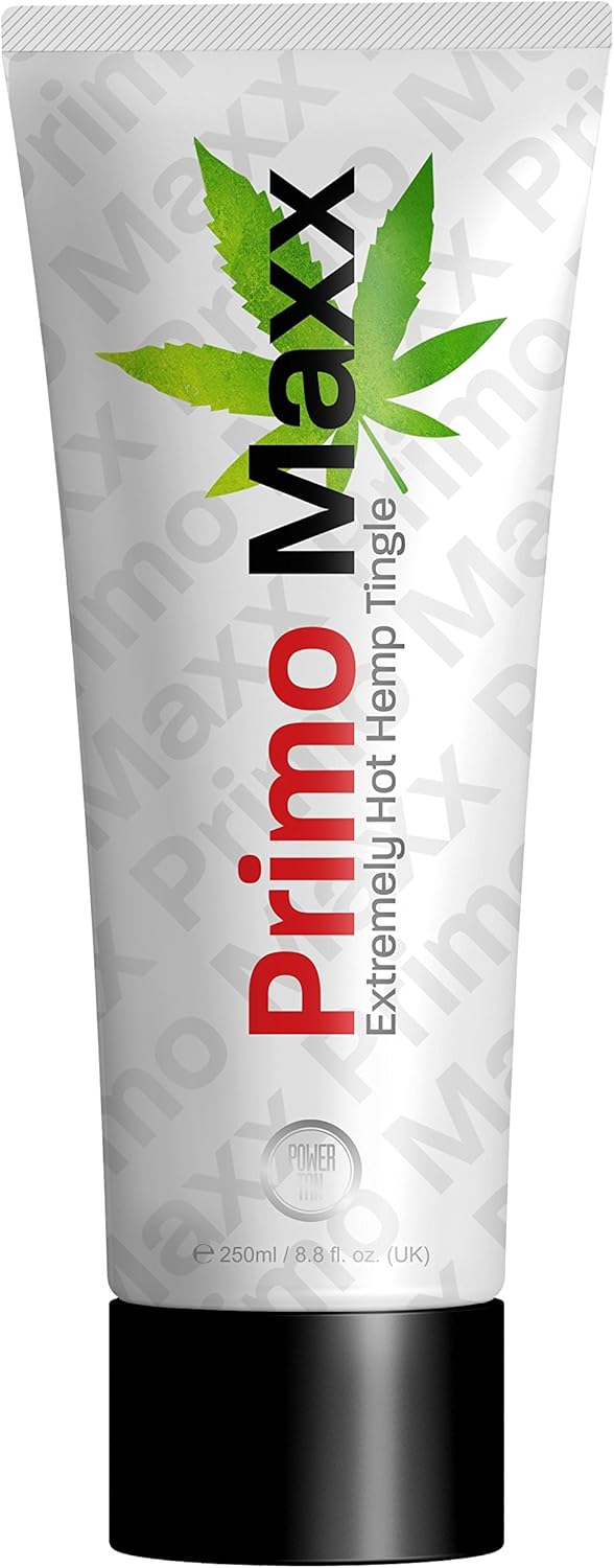 Power Tan Primo Maxx Extremely Hot Hemp Tingle Tanning Accelerator Cream 250ml