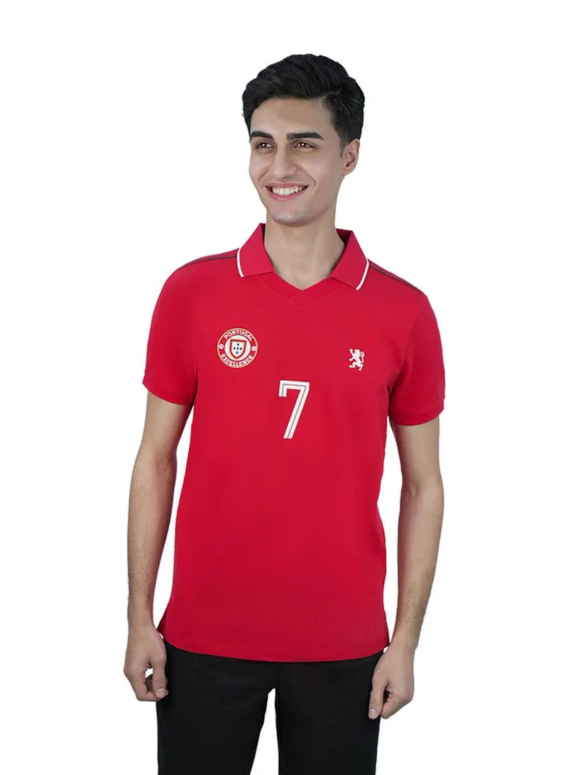 Men Slim World Cup Cotton Stretch Polo