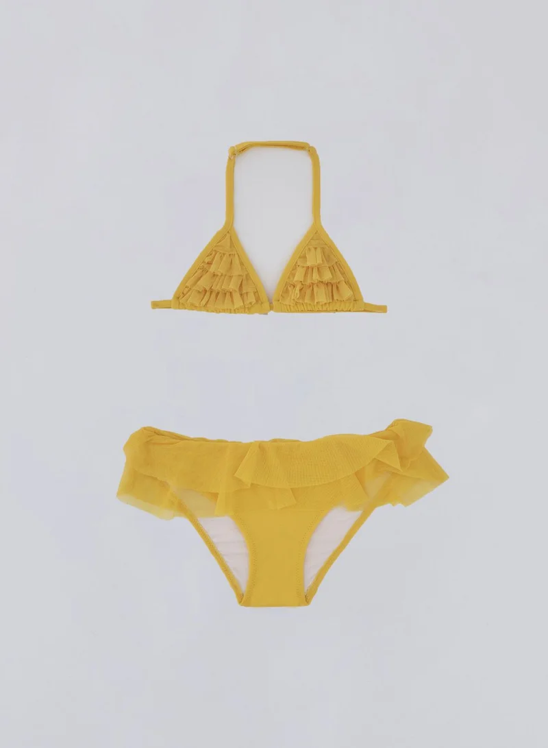 dagi Kids Ruffle Bikini Set