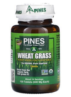 Pines International Wheat Grass 100 Tablets 