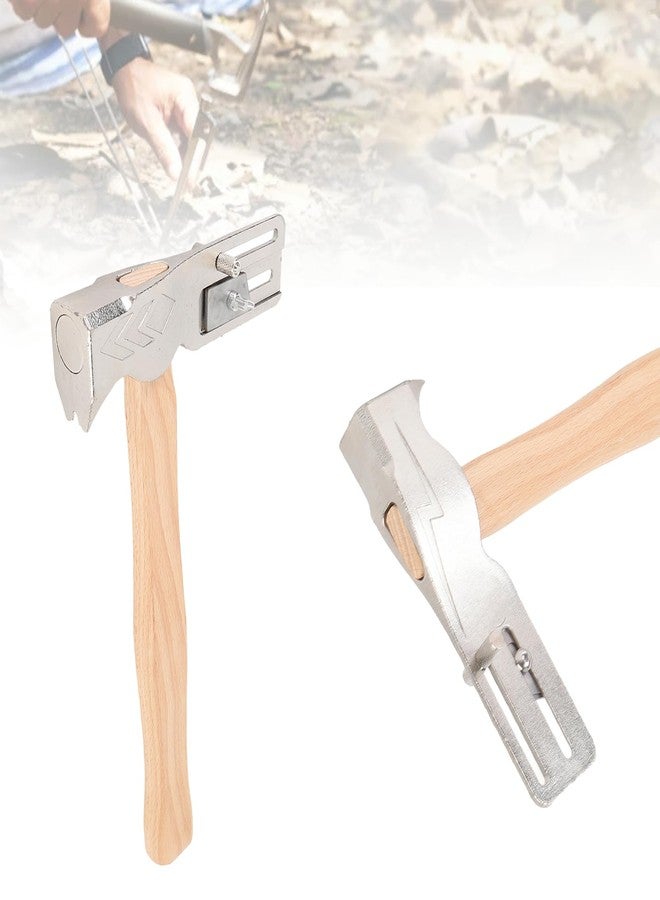 VINGVO Magnet Roofing Hatchet Hammer Tool for Roofing, Multi Function Magical Roofing Tool for Fast Installing of Roofing Nails and Felt Hats, Accessory for House Repairing - Image 1