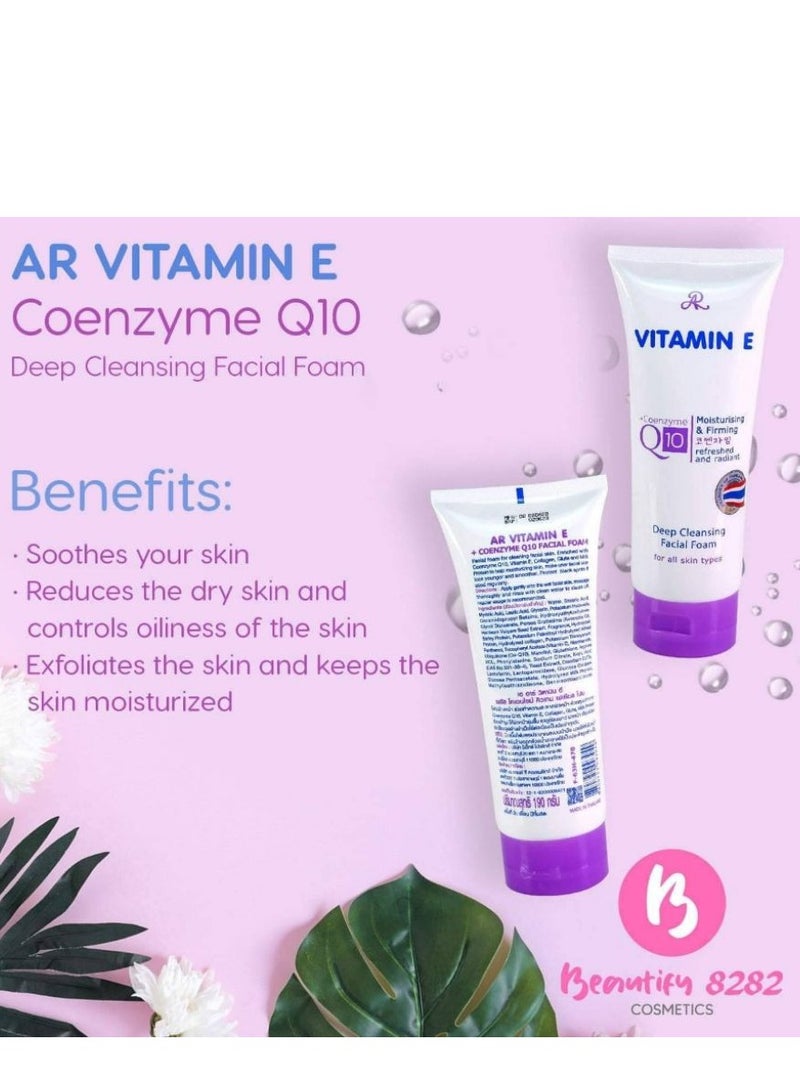 AE Facial Wash Vitamin E Coenzyme Q10 Deep Cleansing  - Image 4