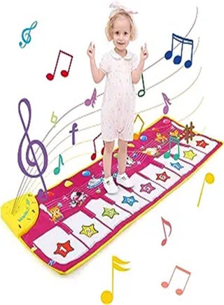 Goolsky Music Toys, Kids Musical Mat, Music Keyboard Piano Mat Dance Floor Mat Carpet, Baby Touch Playmat Animal Blanket Early Educational Toy for Kids Toddler Girls Boys (39.5"x14") - pzsku/Z5EAB55122A2A02552B32Z/45/1746509576/ffc0b369-751c-421c-8868-8d1241625943