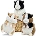 MorisMos Hamster Toys for Kids Girls Boys 87 Realistic Hamster Stuffed Animal Plushies Set Lifelike Small Stuffed Animals in Bulk for Baby Shower Birthday Party Decoration - Image 2