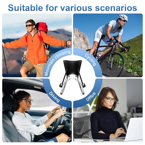 HIBLOKS Eyeglass Nose Pads Compatible with Ray-Ban Meta Wayfarer Gen 1 & Gen 2 Smart Glasses Accessories, Silicone Anti Slip Clip-on Glasses Nose Holder for Meta Gen 2 Smart Sunglasses(One-Piece) - Image 5