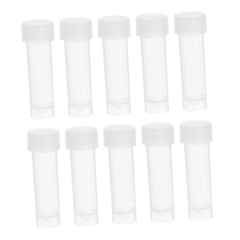 Transparent Plastic Needle Storage Tubes 10pcs Organizer For Beads And Parts - Image 2