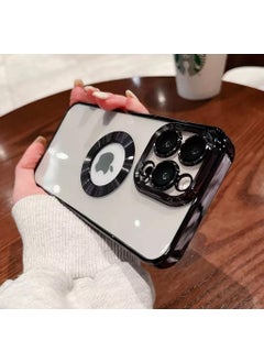 Go Accessory Iphone 14 Pro Compatible Laser Case with Extra Camera Protection (Camera with Glass Lens)