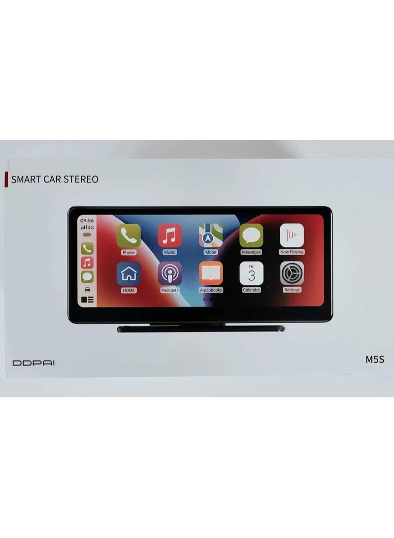 ddpai M5S Dash Cam 2K Dual Car Camera DDPAI M5S Car DVR up to 256G Storage 8.9inch - Image 1