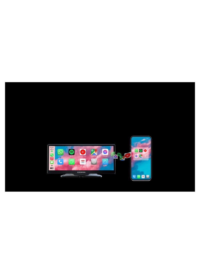 ddpai M5S Dash Cam 2K Dual Car Camera DDPAI M5S Car DVR up to 256G Storage 8.9inch - Image 2