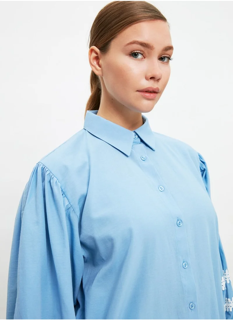 trendyol Balloon Sleeve Tunic Shirt