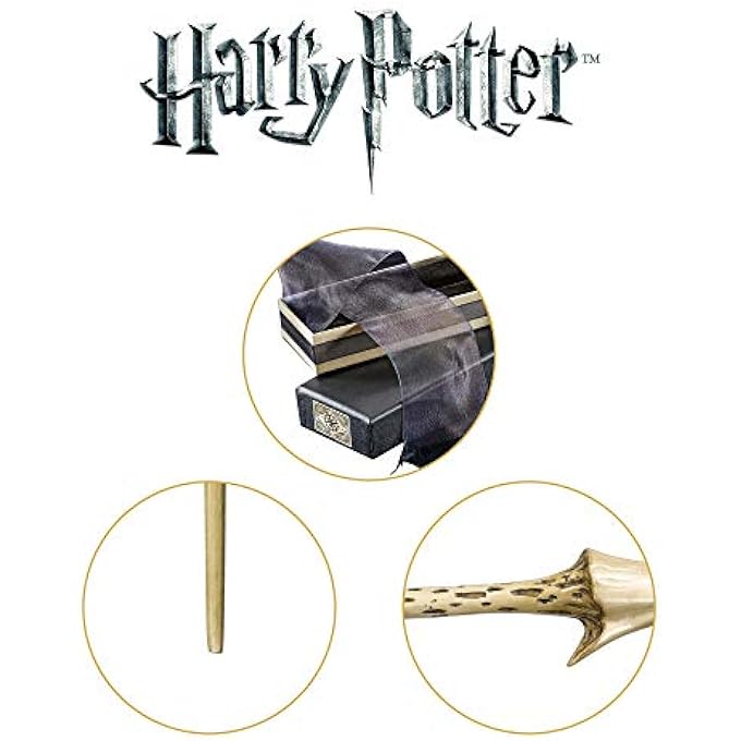 LORD VOLDEMORT WAND IN OLLIVANDERS BOX 14.5 INCH LORD VOLDEMORT WAND WITH ORIGINAL OLLIVANDERS WAND BOX - HARRY POTTER FILM SET MOVIE PROPS WANDS, MIXED, ONE SIZE, NN7331 - Image 4