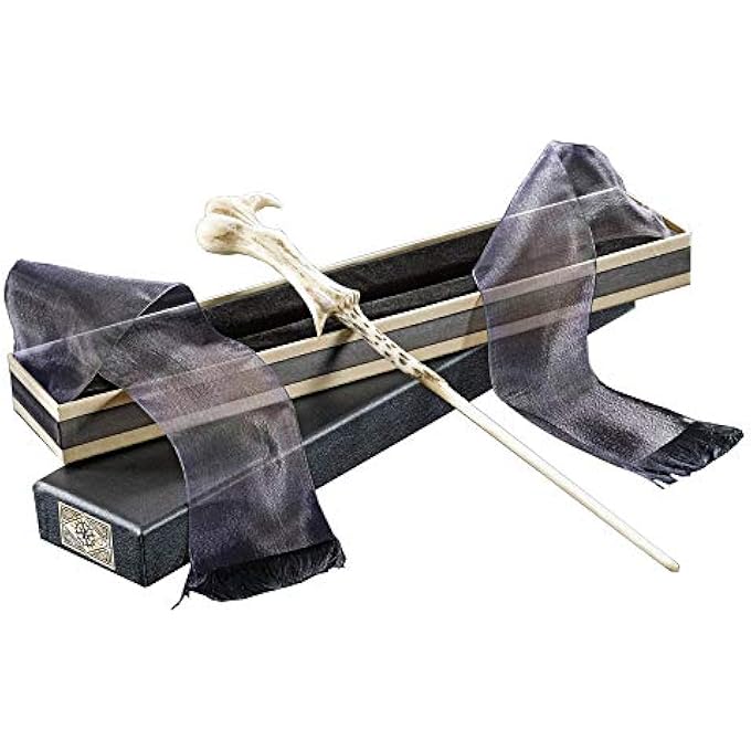 LORD VOLDEMORT WAND IN OLLIVANDERS BOX 14.5 INCH LORD VOLDEMORT WAND WITH ORIGINAL OLLIVANDERS WAND BOX - HARRY POTTER FILM SET MOVIE PROPS WANDS, MIXED, ONE SIZE, NN7331 - Image 1
