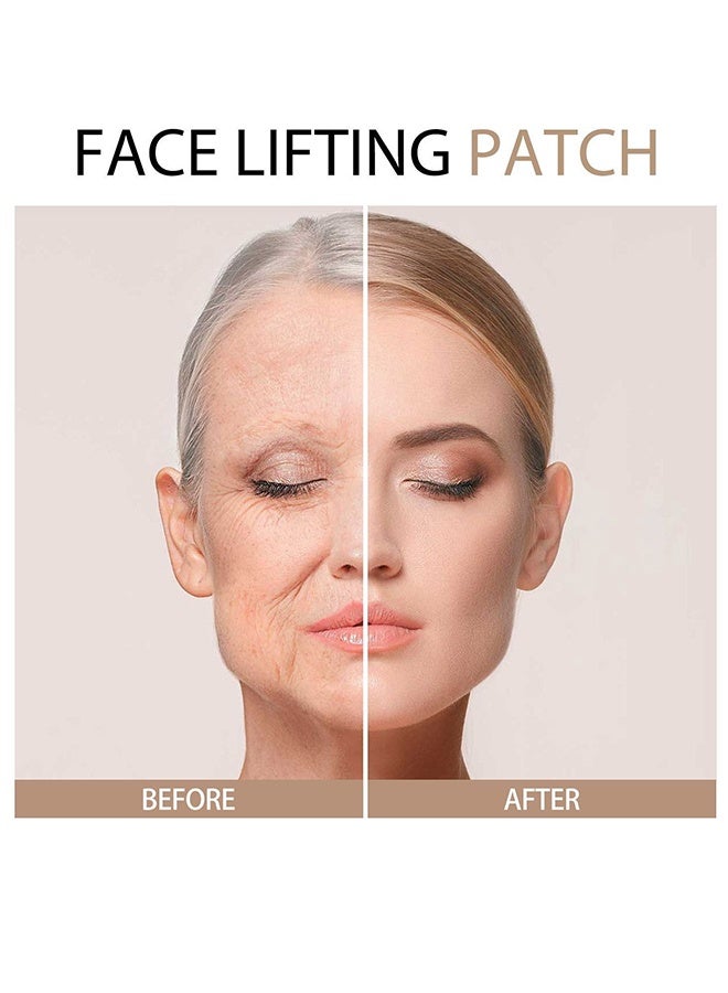 جايسوينغ 120 قطعة رقعة شد الوجه ، شريط وجه قابل للتمدد غير مرئي ، للذقن المزدوجة للعيون تجاعيد الوجه المزدوجة الذقن - Image 5