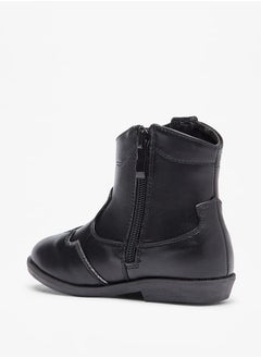 Flora Bella By Shoexpress Girls Embellished High Cut Boots with Zip Closure  - Image 2