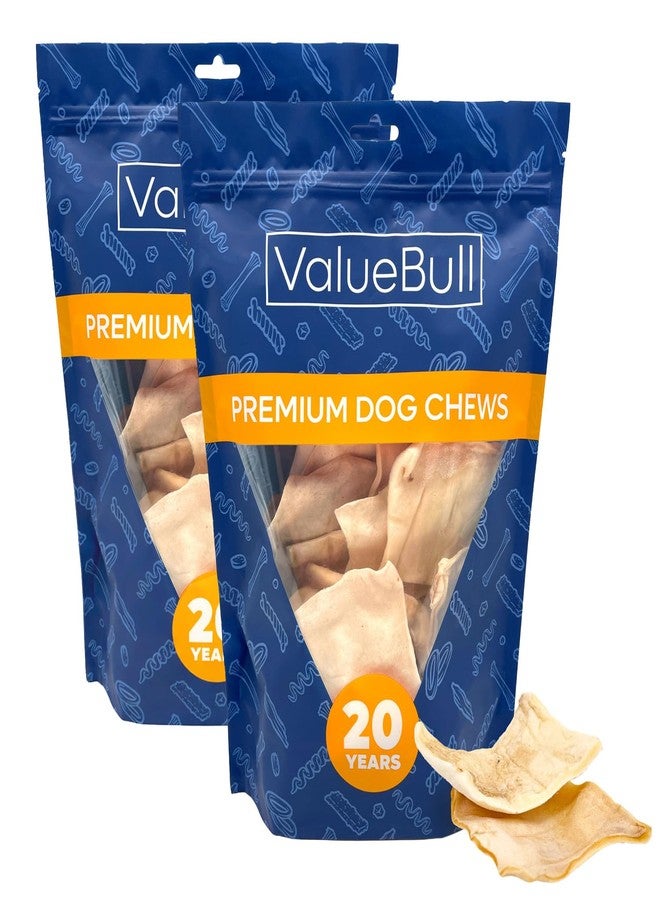 ValueBull USA Rawhide Chips, 2 Pound - Natural & Safe, USA Beef Hide, Long Lasting, Chemical Free, No Artificial Flavors - Image 1