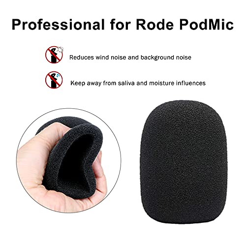 WIBOND For Razer Seiren X Boom Arm with Pop Filter, Reduce Wind Noises Mic Cover and Cable Ties - Professional Mic Stand, 3/8" to 5/8" Adapter Compatible with Other Microphone - Image 5