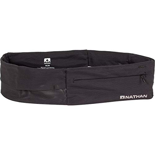 Nathan Zipster Running Belt for Men and Women, Bounce Free Waist Pack, Running Fanny Pack Women, Pockets with Zippers, Fits All iPhones - Image 1