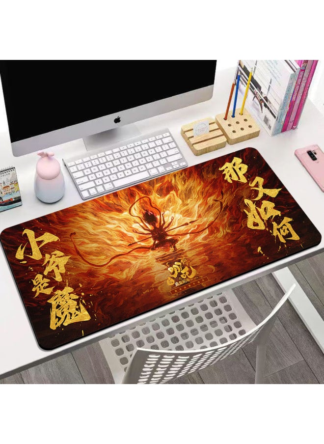 Generic - 2025 Which Ao Guang Ao Bing Super Large Secondary Animation Table Pad Office Computer Desk Keyboard Mouse Pad-Color:40*90 Cm-Pattern:12 - Image 1