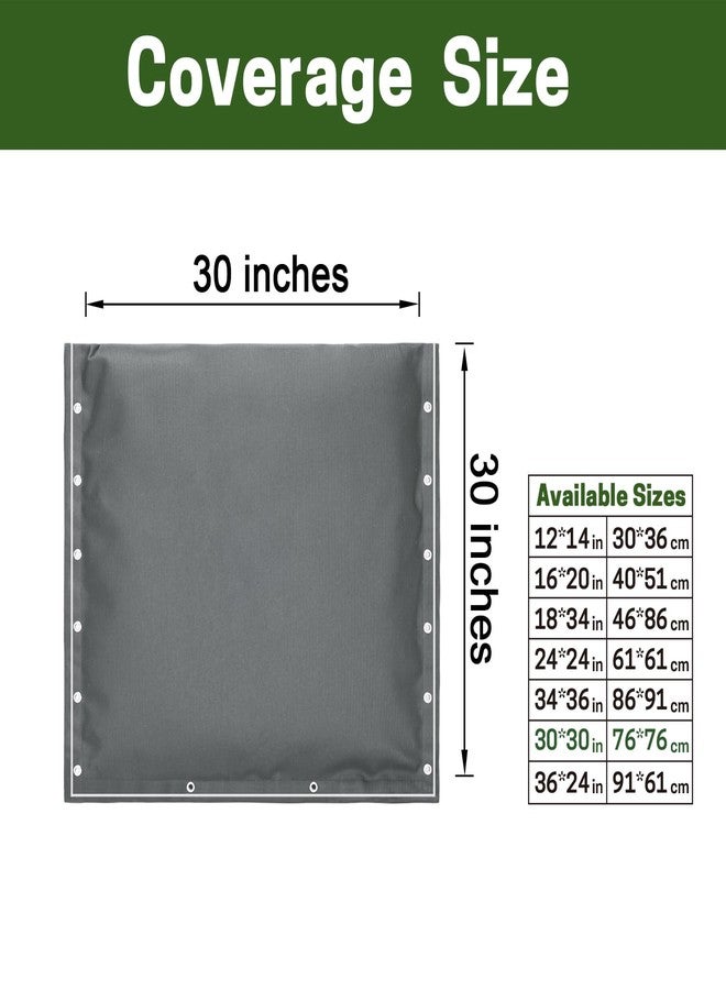 ZELARMAN Insulated Backflow Preventer Cover - Outdoor Pipe Insulation for Winter Freeze Protection, Irrigation Pipe, Sprinkler Valve, Winter Water Well Pump Covers, 3030 IN - Image 2