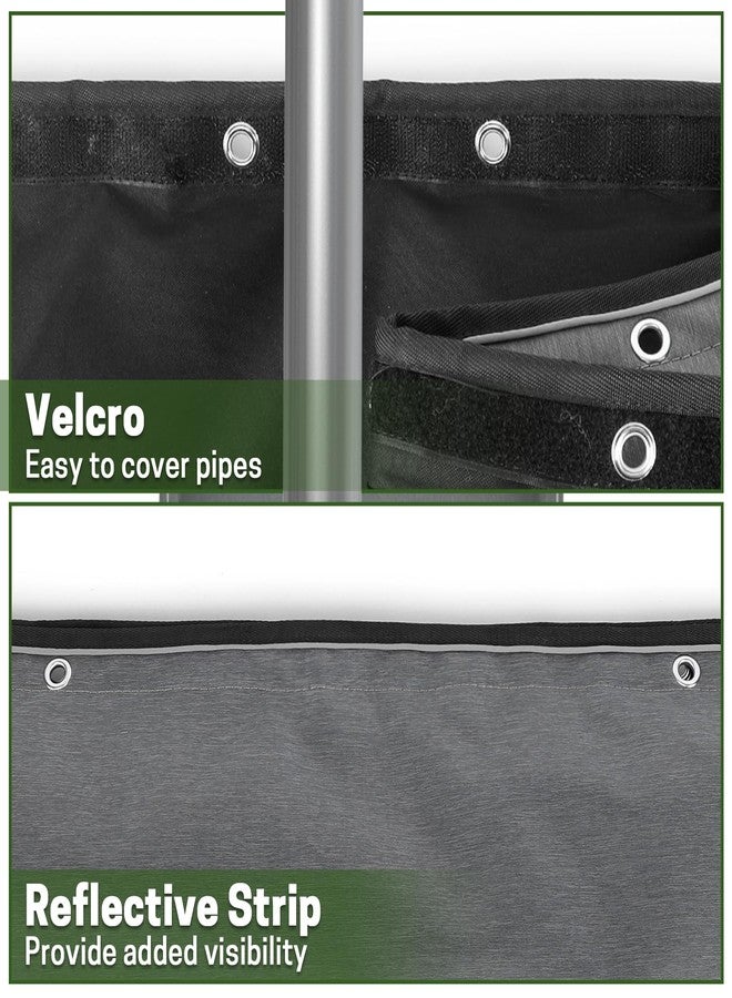 ZELARMAN Insulated Backflow Preventer Cover - Outdoor Pipe Insulation for Winter Freeze Protection, Irrigation Pipe, Sprinkler Valve, Winter Water Well Pump Covers, 3030 IN - Image 4