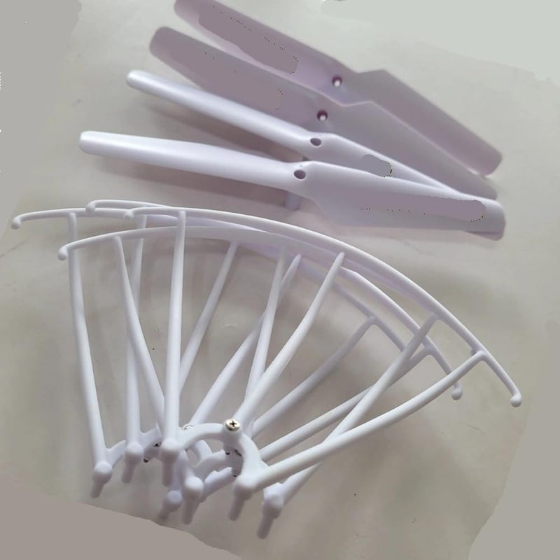 Drone Spare Part Kit Propeller/Wing Guard Protective Frame Part FIT FOR UAV X5C X5C-1 X5SC X5SC-1 X5SW X5SW-1 RC Quadcoprwe(4PCS Propeller) - Image 2