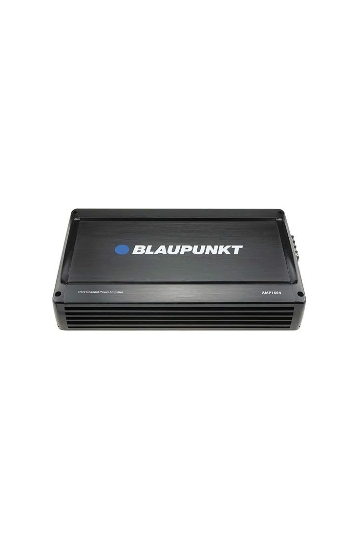 بلوبونكت مضخم صوت BLAUPUNKT 1600 واط رباعي القنوات، كامل النطاق AMP1604، أسود - Image 1