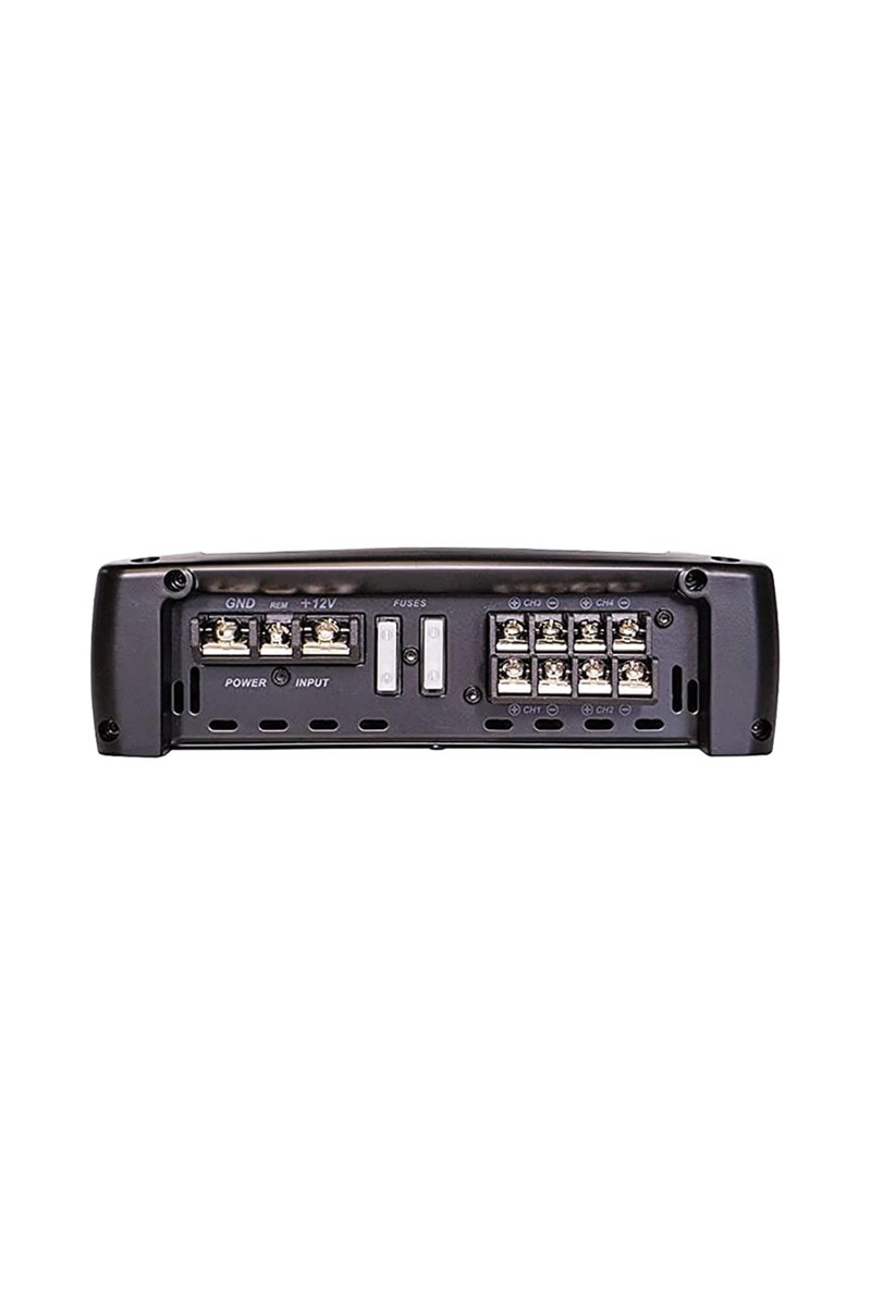 بلوبونكت مضخم صوت BLAUPUNKT 1600 واط رباعي القنوات، كامل النطاق AMP1604، أسود - Image 2