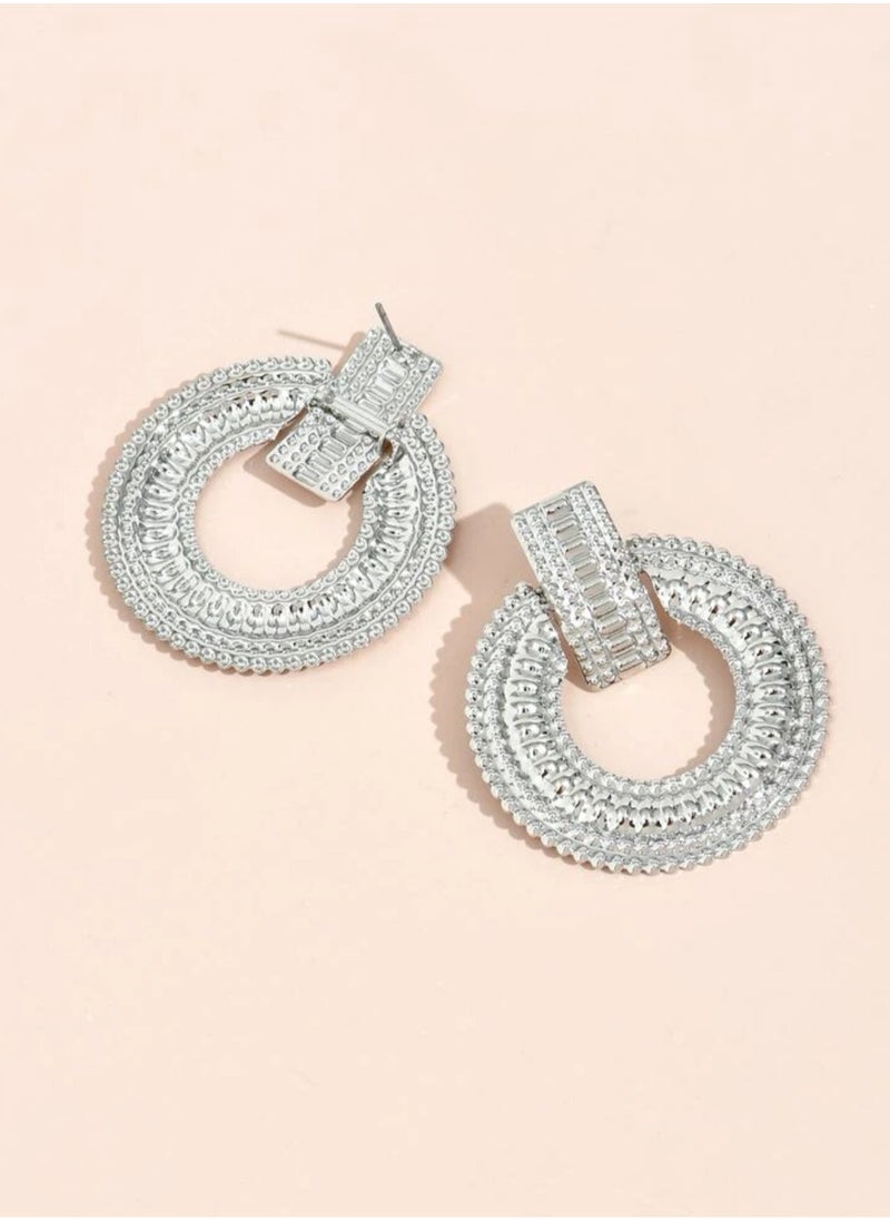 Equal - Trendy Silver Earrings For Women - Image 1