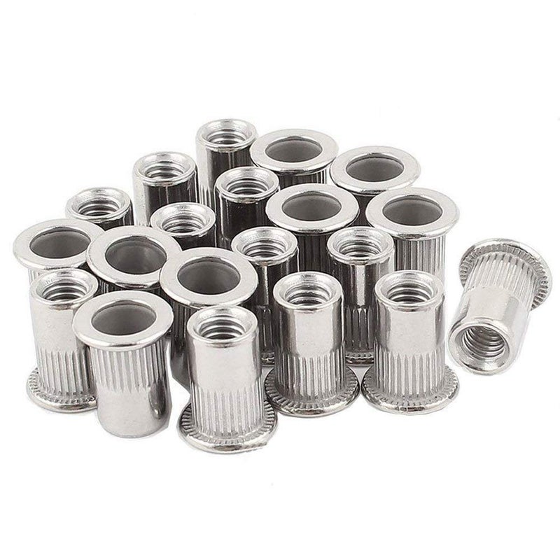 Sprite Science 20PCs 5/16''-18 Stainless Steel Rivet Nuts Nutsert Threaded Rivet Insert Rivnuts 5/16-18UNC - Image 1