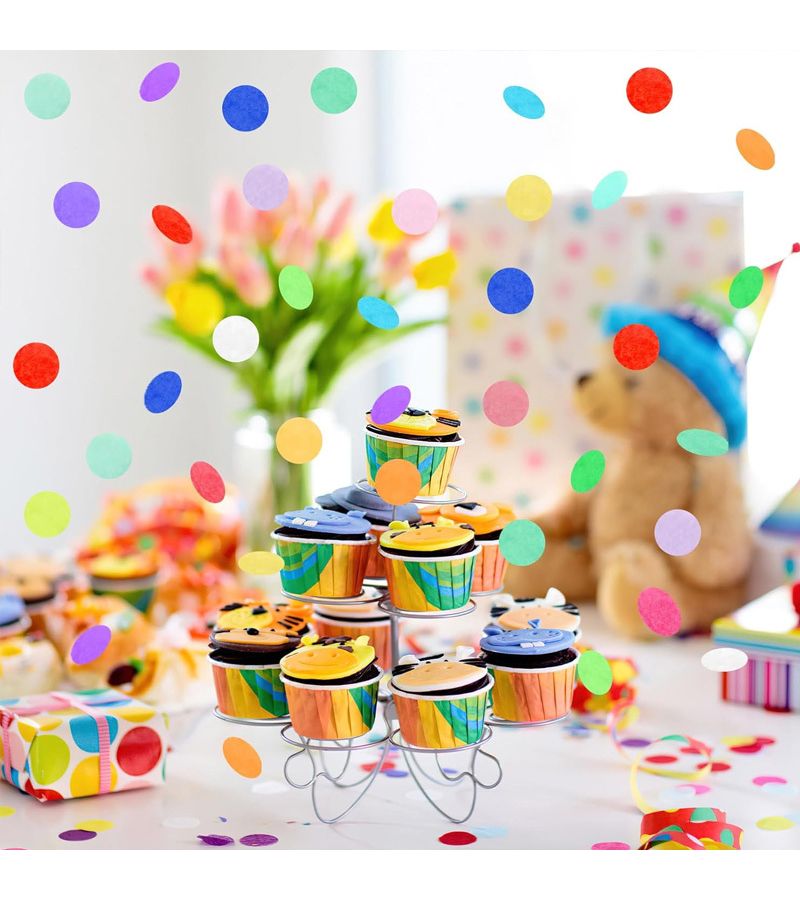 1000pcs Round Confetti Sprinkles MC22 for Birthday Wedding Party Decoration - Image 5