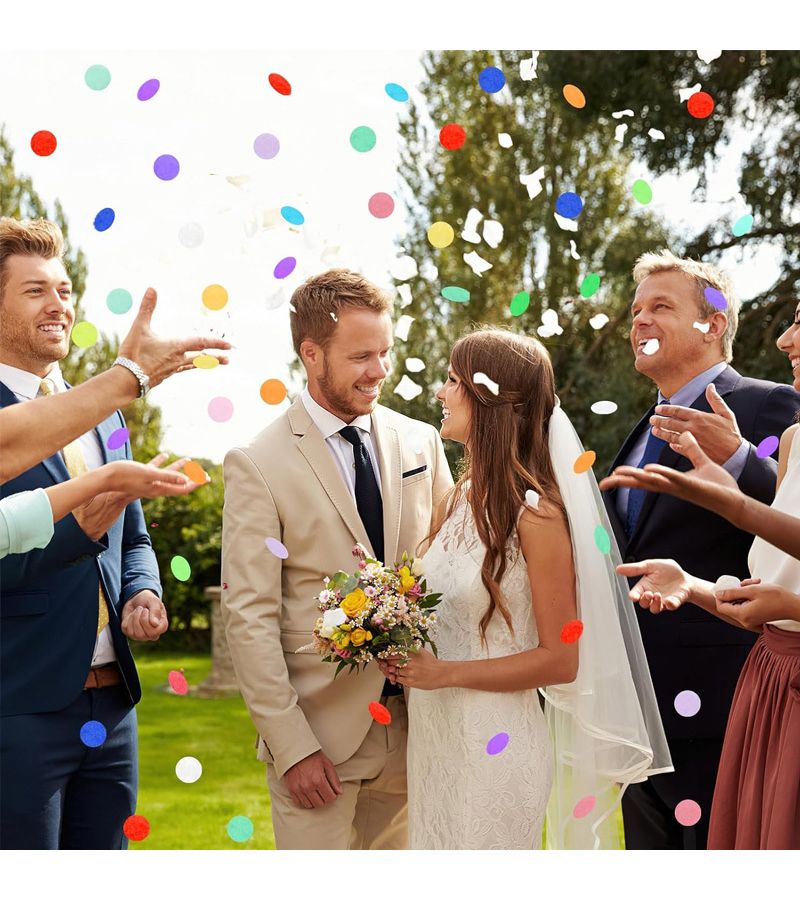 1000pcs Round Confetti Sprinkles MC22 for Birthday Wedding Party Decoration - Image 1