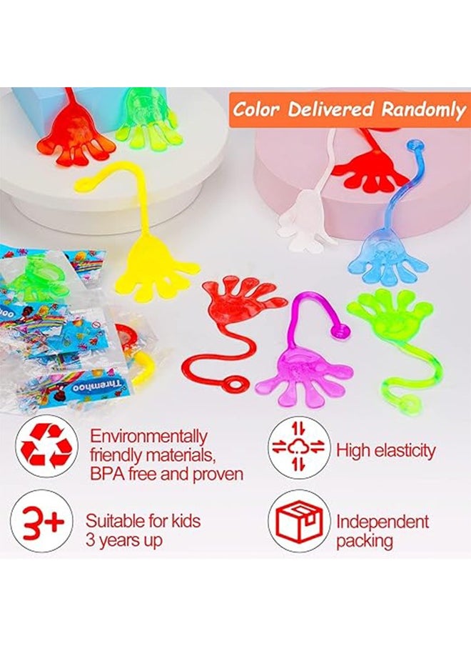 Generic - 20 Piece Sticky Hands Toys, Mini Stretchy Toys Sticky Hands Party Favors, Wacky Fun Stretchy Sticky Hands, Toys for Sensory Kids, Mini Toys - Image 1