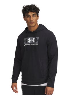 UNDER ARMOUR Men's Rival Terry Logo Hoodie  - Image 1
