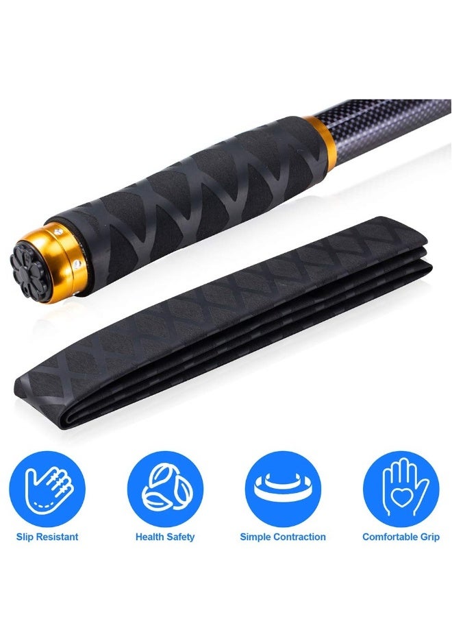 Generic Heat Shrink Sleeve Wrap Tube for Fishing Rod Handle Cork, Fishing Rod Grip Cover Industrial Heat Shrink Tubing Fly Fishing Accessories, Non-Slip Waterproof and Insulated, 40 Long, 1.2 Diameter  - Image 3