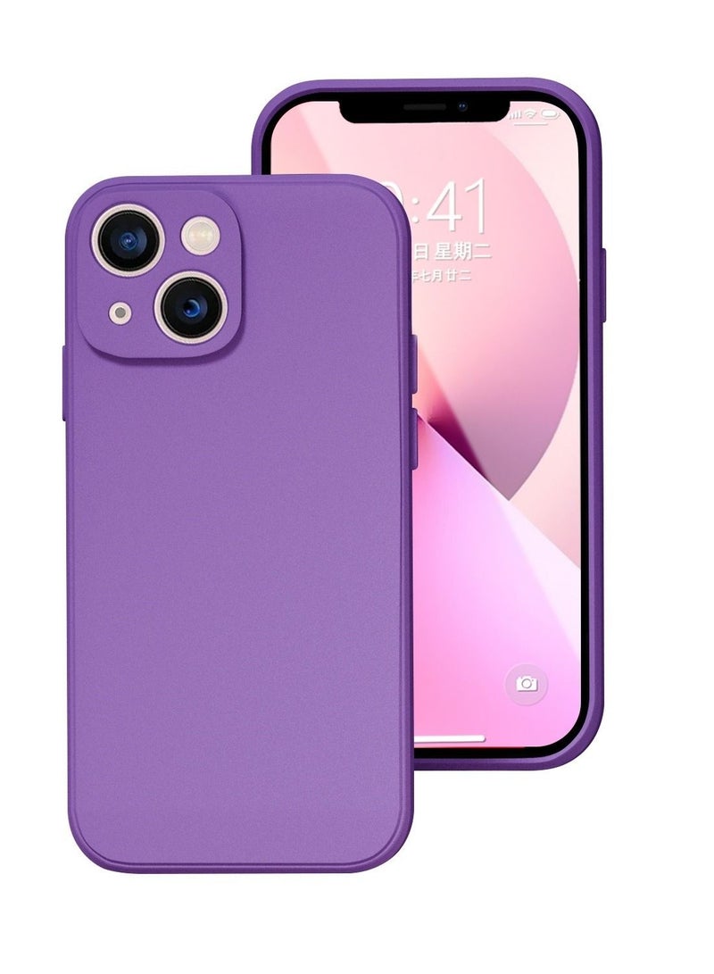 Loquat Solid Color TPU Soft Shell Apple Phone Case For iPhone