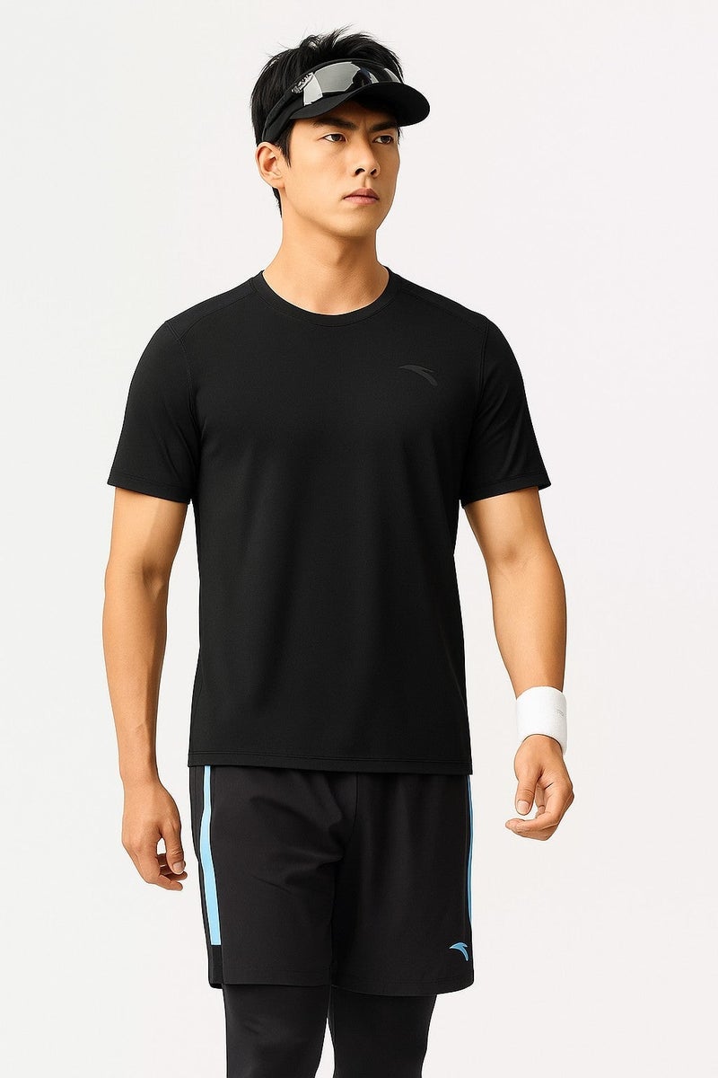 ANTA Cooling Breathable Sports Tee/IceMountain T-Shirt/Cooling Tech · Soft Stretch Comfort · All-Day Freshness - Image 1