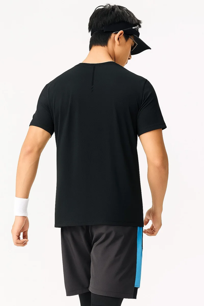 ANTA Cooling Breathable Sports Tee/IceMountain T-Shirt/Cooling Tech · Soft Stretch Comfort · All-Day Freshness